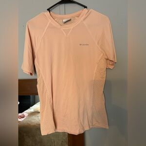 Columbia Women's Peach Short Sleeve Tee